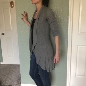 Gray Long Shrug Cardigan Tunic - Mint Condition